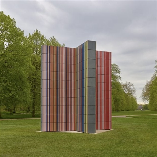 Gerhard Richter’s New Sculpture Puts a Fresh Spin on His Iconic ‘Strip Paintings’